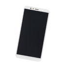 Модуль (дисплей + тачскрин) белый с рамкой (Premium) для Huawei Enjoy 8e