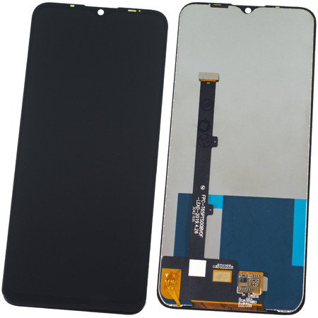 Модуль (дисплей + тачскрин) черный для Meizu M10