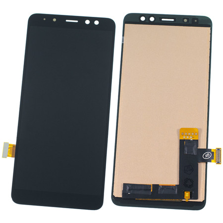 Дисплей TFT для Samsung Galaxy A8 (2018) SM-A530F (экран, тачскрин, модуль в сборе) черный