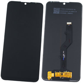 Модуль (дисплей + тачскрин) черный для ZTE Blade A5 2020