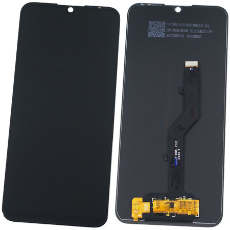 Модуль (дисплей + тачскрин) черный для ZTE Blade A7 2019