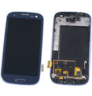 Модуль (дисплей + тачскрин) для Samsung Galaxy S3 (GT-I9300) синий с рамкой (OLED)