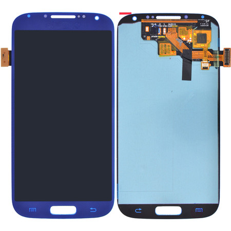 Модуль (дисплей + тачскрин) синий (OLED) для Samsung Galaxy S4 GT-I9500