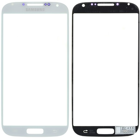Стекло белый для Samsung Galaxy S4 GT-I9500