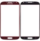 Стекло красный для Samsung Galaxy S4 GT-I9500