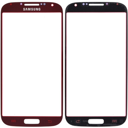 Стекло красный для Samsung Galaxy S4 VE LTE GT-I9515