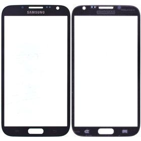 Стекло серый для Samsung Galaxy Note II GT-N7105