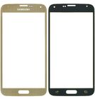 Стекло золотистый для Samsung Galaxy S5 Duos SM-G900FD
