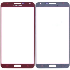 Стекло красный для Samsung Galaxy Note 3 SM-N9005
