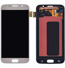 Модуль (дисплей + тачскрин) золотистый (Premium) для Samsung Galaxy S6 Duos SM-G920FD