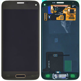 Модуль (дисплей + тачскрин) золотистый для Samsung Galaxy S5 mini SM-G800H