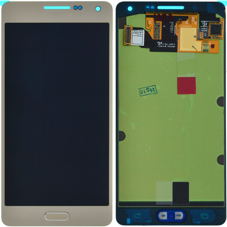 Модуль (дисплей + тачскрин) золотистый (Premium LCD) для Samsung Galaxy A5 (2015) (SM-A500F/DS)