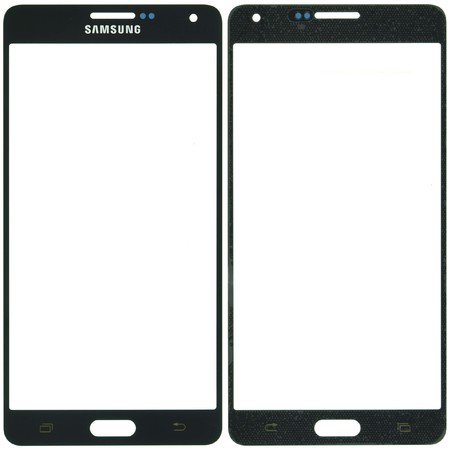 Стекло черный для Samsung Galaxy A7 SM-A700H