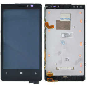 Модуль (дисплей + тачскрин) с рамкой (Premium) для Nokia Lumia 920