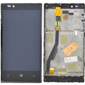 Модуль (дисплей + тачскрин) черный (Premium) для Nokia Lumia 720 (RM-885)