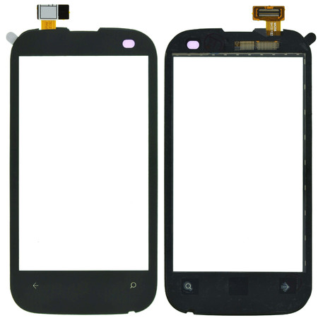 Тачскрин для Nokia Lumia 510 черный (Premium)