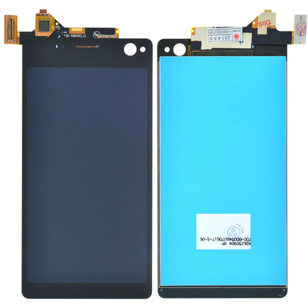 Модуль (дисплей + тачскрин) черный для Sony Xperia C4 Dual (E5333)