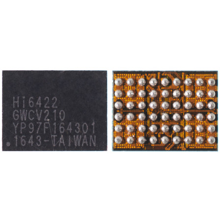Микросхема (контроллер питания) HI6422 GWCV210 для Honor 10i, 20 Lite, 20e, Huawei Mate 8, 9, 9 Lite, 9 Pro, P10, P10 Lite, P10 Plus, P8 lite 2017, P9, P9 lite, P9 Lite mini, P9 Plus