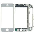Стекло + рамка + плёнка OCA для Apple iPhone 5S белый