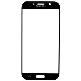 Стекло черный для Samsung Galaxy A7 (2017) SM-A720F