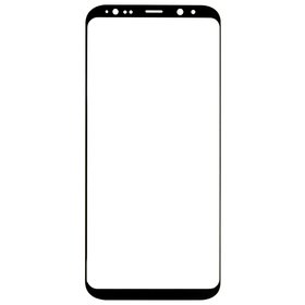 Стекло черный для Samsung Galaxy S8+ (SM-G955)