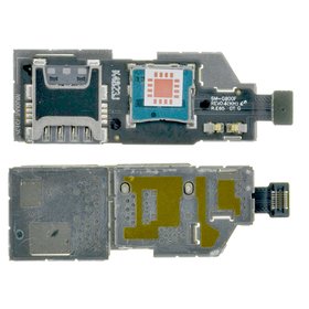 Шлейф / плата на SIM reader для Samsung Galaxy S5 mini SM-G800H