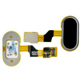Шлейф / плата на кнопку HOME (отпечатка пальца) / черный для Meizu M3S Y685