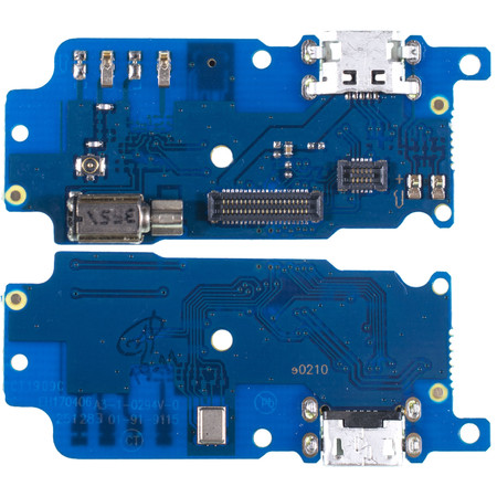 Шлейф / плата на системный разъем (нижняя плата) / микрофон для Meizu M5s