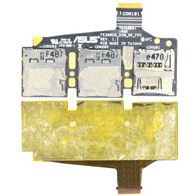 Шлейф / плата на SIM reader для ASUS Fonepad 8 (FE380CG) K016