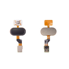 Шлейф / плата на сканер отпечатка / черный для Meizu U10