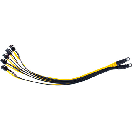 Шлейф, кабель блока питания, одна коса (5 шлейфов по 6 пин) для Asic miner WhatsMiner M3