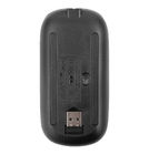 Компьютерная мышь беспроводная Bluetooth + 2.4G USB черная