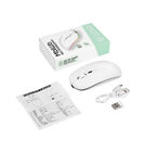 Компьютерная мышь беспроводная Bluetooth + 2.4G USB белая