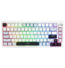 Клавиатура механическая беспроводная LOQI F75 бело-черный