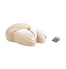 Компьютерная мышь беспроводная Кролик 2,4G USB бежевая