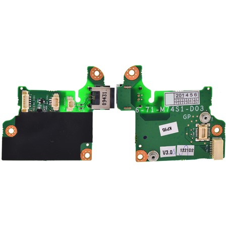Шлейф / плата для RoverBook Pro P435 / 6-71-M74S1-D03 на LAN разъем