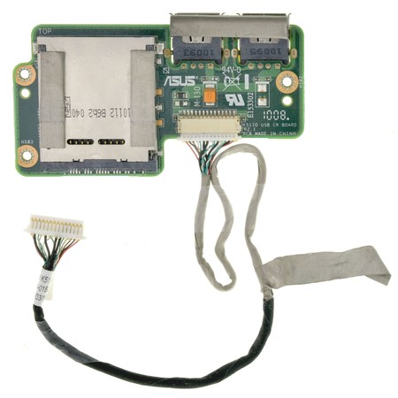 Шлейф / плата для Asus K70 / K51I0 USB CR BOARD R2.1 на USB