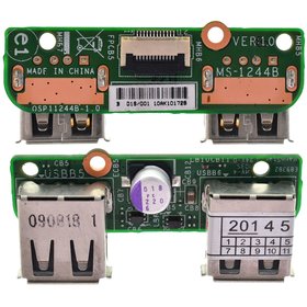 Шлейф / плата на USB для MSI Wind U250 (MS-1244)