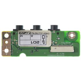 Шлейф / плата на аудио разъем для Dell Studio 1735 (PP31L)