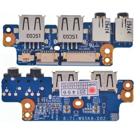 6-71-W95K8-D02 Шлейф / плата на аудио разъем