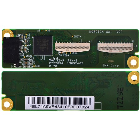 Шлейф / плата для Acer Iconia Tab W4-820 N080ICK-GA1 V02 на тачскрин