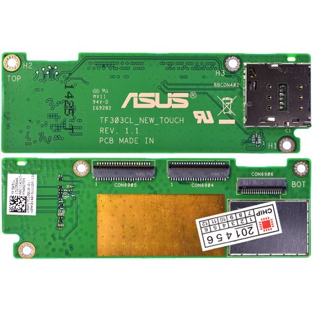 Шлейф / плата для ASUS Transformer Pad (TF303CL / TF0330CL / K014) (3G, LTE) TF303CL_NEW_TOUCH REV.1.1 PCB на тачскрин