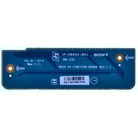 Шлейф / плата для Sony VAIO VGN-AR11B / 1P-1064101-8011 на функциональные кнопки