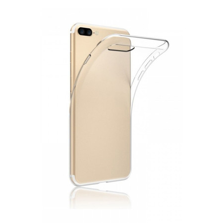 Силиконовый чехол для Apple iPhone 7 Plus, 8 Plus прозрачный, легкий и тонкий