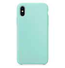 Чехол Silicone Case синее море для Apple iPhone X (A1901)