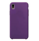 Чехол Silicone Case фиолетовый для Apple iPhone Xs Max