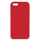 Чехол Silicone Case бордовый для Apple iPhone 5 (A1442)