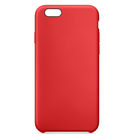 Чехол Silicone Case красный для Apple iPhone 6S