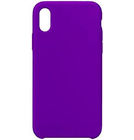 Чехол Silicone Case фиолетовый для Apple iPhone XR