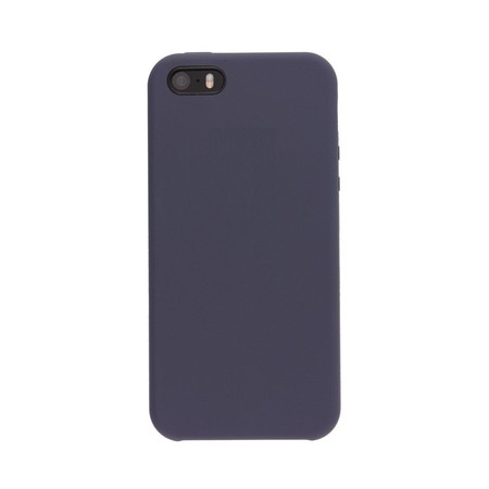 Чехол для Apple iPhone 5S Silicone Case темный-кобальт